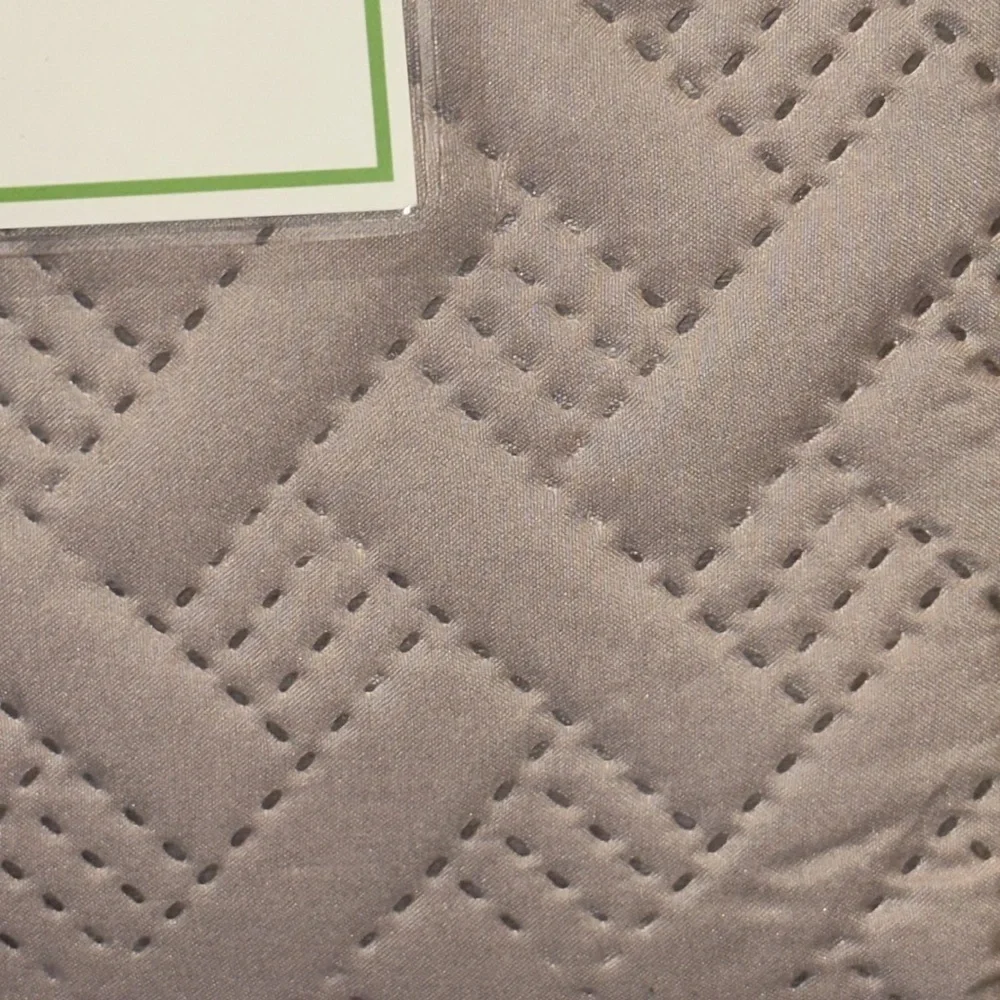 3PC Quilt Bedspread Set Oversized King Bark